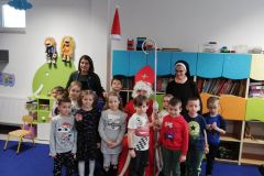 WIZYTA ŚWIĘTEGO MIKOŁAJA W NIEPUBLICZNYM PRZEDSZKOLU „Babyland”